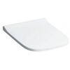 Geberit Smyle Square WC sedadlo Slim, Duroplast, Biele-upevnenie Zhora GEB 500.238.01.1