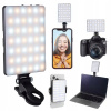 LAMPA NA TELEFÓN KLIP LED SELFIE NOTEBOOK PANELOVÉ FOTOGRAFIE CE