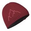 Hannah Brita Dámska pletená čiapka z merina 10047247HHX garnet UNI