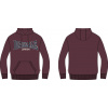 Lonsdale Men's hooded sweatshirt regular fit tmavočervená XXL Lonsdale 4255581580120