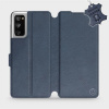 Kryt na mobil Flipové púzdro na mobil Samsung Galaxy S20 FE - Modré - kožené - Blue Leather (5903516466993)