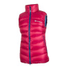 Sir Joseph Safir Lady Vest fuchsia lehká teplá dámská péřová zimní vesta DWR - L