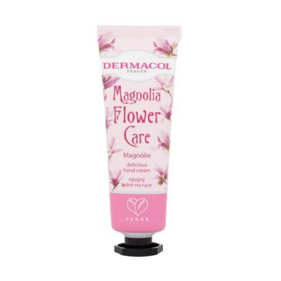 Dermacol Magnolia Flower Care Delicious Hand Cream hydratačný a vyživujúci krém na ruky 30 ml pre ženy