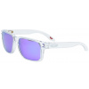OAKLEY HOLBROOK XS POLISHED CLEAR W/ PRIZM VIOLET LENSES LIFESTYLOVÉ OKULIARE PRE MENŠIE TVÁRE