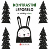 Kontrastní leporelo se zvířátky z lesa