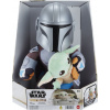 MATTEL Star Wars figurka Mandalorian 27 cm a malý Grogu se zvuky