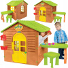 Záhradný domček pre deti - Mochtoys plastový detský domček 12 m+ (ZÁHRADNÝ DOMČEK PRE DETI SO STÔLOM A stoličkou MOCHTOYS Poľ.)
