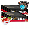 GO ON Proteínová tyčinka 33% panna cotta & jahoda 50g Protein Bar
