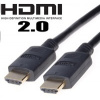 PremiumCord HDMI 2.0 High Speed + Ethernet kabel, zlacené konektory, 1m kphdm2-1