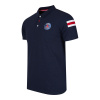 Fan-shop Polo PSG Sleeve Stripe modré velikost: S