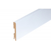 Cezar LAKOVANÁ MDF PODLAHOVÁ LIŠTA - V = 100 mm - Matný povrch Farba: Biela, Príslušenstvo: podlahová lišta (skirting board)