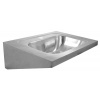 NOFER Závesné umývadlo 610x210x460 mm, nerez mat 13033.S