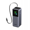 UGREEN powerbanka s rychlým nabíjením 20000mAh 3-port s displejem, Li-ion, 165W, 2x USB-C, 1x USB-A, stříbrná (55987B)