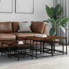 Stôl VidaXL drevo 100 x 100 x 45 cm