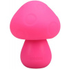 Silikonový vibrátor Mushroom Vibe, ružový