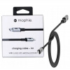 Kábel Mophie USB typ C - Apple Lightning 1 m čierny