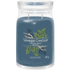 YANKEE CANDLE Signature, sklo, 2 knôty Bayside Cedar, 567 g