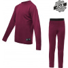 Juniorský termo set SENSOR Merino Active lilla Velikost: 160, Barva: fialová