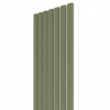 VZORKA - WALL CONCEPT akustický panel Oliva, biely filc + MDF, 240x135x21 mm
