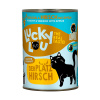 Výhodné balenie Lucky Lou Adult 24 x 400 g - hydinové a zverina