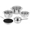 Siguro Pure Delight Súprava riadu, 9 ks, súprava hrncov + panvica 24 cm