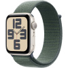 Apple Watch SE (2024) GPS 44 mm hliníkový plášť Remienok Sport Loop morská zelená; MXEW3QF/A