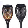 Solárna záhradná pochodňová lampa 96LED 1500 mAh