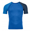 Ortovox pánske tričko 120 Competition Light Short Sleeve M | farba: just blue, veľkosť: L
