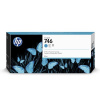 HP originál ink P2V80A, HP 746, cyan, 300ml
