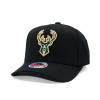 Kšiltovka Mitchell & Ness - NBA Classic Red Snapback Custom Patch - Milwaukee Bucks - Black velikost One Size (56-59 cm)