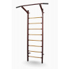 LIFEFIT Žebřiny s hrazdou SPORTTEAM Basic 230 x 66 cm, hnědé