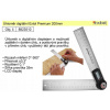 Digitálny uhlomer Extol Premium (8823510) 200 mm, s pravítkom, nerezová oceľ