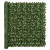 vidaXL Balkónová markíza s tmavozelenými listami 600x150 cm - Zelená - 1212-143114