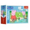 Trefl Prasátko Peppa U rybníka 54 dielov