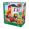 Brio Vláčikodráha Hasičská stanica 33833 (NTTD-33833)