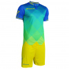 Givova Futbalový set Kit Shade, modrá / žltá, veľkosť M