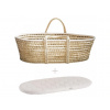 Ahojbaby Mojžišov košík pre bábätko Corn Natural + matrac Basic