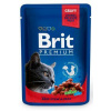 Brit Premium Cat kapsička with Beef Stew & Peas 100g