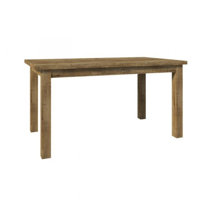 Tempo Kondela Rozkladací jedálenský stôl, dub lefkas, MONTANA STW (160x82x90cm)