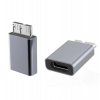PremiumCord Aluminium USB C female - USB3.0 Micro B Male adaptér (kur31-22)