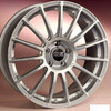 OZ SUPERTURISMO LM 7,5x17 5x112 ET35.00 matt race silver + black lettering