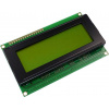 Display Elektronik LCD displej žlutozelená 20 x 4 Pixel (š x v x h) 98 x 60 x 11.6 mm