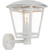 Brilantní nástěnná lampa IP44 bílá zahradní nástěnná lampa Brilliant Riley 42381/05