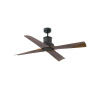 FARO WINCHE 33481 50“ čierna/tmavé drevo Reverzný stropný ventilátor