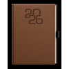 Týdenní diář - Oskar - Fabric - A5 - hnědá