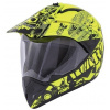 A-PRO SLINGSHOT Fluo – žltá enduro cestná prilba M