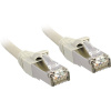 LINDY 45582 RJ45 sieťové káble, prepojovacie káble CAT 6 S/FTP 1.00 m sivá s ochranou 1 ks; 45582