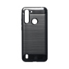 Puzdro gumené Motorola Moto G8 Power Lite Carbon čierne