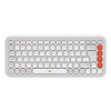 Logitech 920-013072 klávesnica Univerzálne Bluetooth QWERTY US International Oranžová, Biela (920-013072)