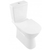 Villeroy & Boch ViCare WC kombi misa bezbariérová, Vario odpad, DirectFlush, CeramicPlus, alpská biela 4620R0R1